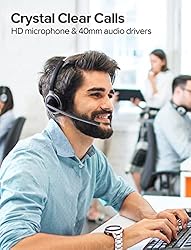 XAPROO Wireless Headset with Microphone for