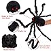 LUDILO 2PCS Giant Spider Halloween Decorations Outdoor + 276