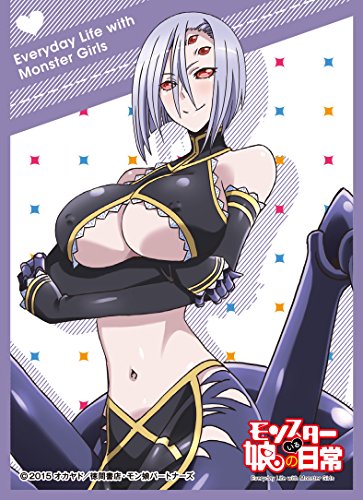Monster Musume Rachnera Card Game Character Sleeve Collection EN-125 Anime Arachne Girl Everyday Life with MonMusu no Iru Nichijou Rachnee Arachnera by ensky
