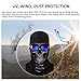 JOEYOUNG Skull Face Mask UV Sun Dust Neck Gaiter Bandana Headwear Motorcycle
