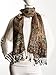 Bohomonde Rajana Scarf, Pashmina Indian Paisley Traditional Jacquard Scarf Palace