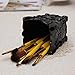Brush Holder LuckyFine Butterfly Acrylic Makeup Holder Box Cosmetic Storage Holder Organizer Brush Pencil Pen Containers Display Stand,Makeup Organizer,Makeup Cup