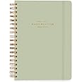 Kokonote Green Planner 2024-2025 | 12 Months Planner 2024-2025 Week To View | August 2024 - July 2025 | Planner 2024-2025 Daily Weekly and Monthly | Weekly Academic Planner