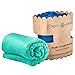 Muslin Swaddle Blanket 2 pack By Eden’s Grace- “Navy Blue and Teal Green”- Extra Large 47 x 47 inch-Ultra Soft Bamboo Swaddle Blankets- Perfect Baby Shower Gift