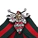 Beatfull Designer Rhinestone Pre-tied Ribbon Bow Tie for Men / Women, Bee Brooch Pin Collar Jewelry (green(bee2))