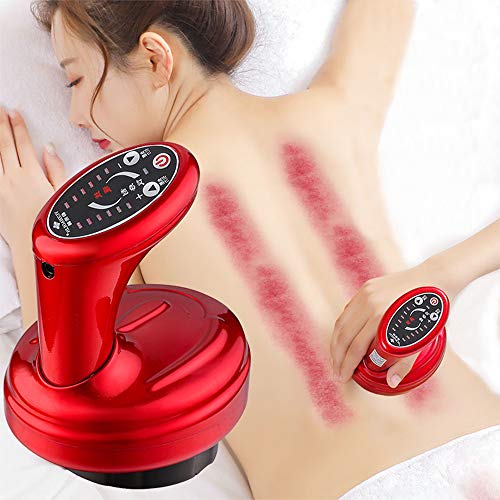 Scienlodic 2 in 1 Electric Gua Sha Scrapping Massager and Cupping Therapy Tool, Handheld Physical Therapy Gua Sha…