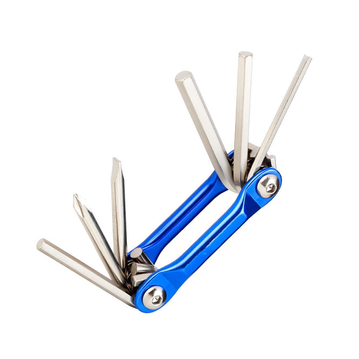 HOUSON 6 in 1 Bicycle Multi-Function Tool, Carbon Steel Bicycle Multi-Tool Repair Tool Set