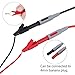 Proster 12 in 1 Multimeter Probe Test Lead Kit with Alligator Clips Replaceable Automotive Multimeter Leads Clamp Meter Leads Electronic Multimeter Test Leads