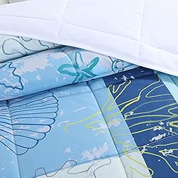 HOMBYS Oversized King Comforter 116x120,Beach Theme