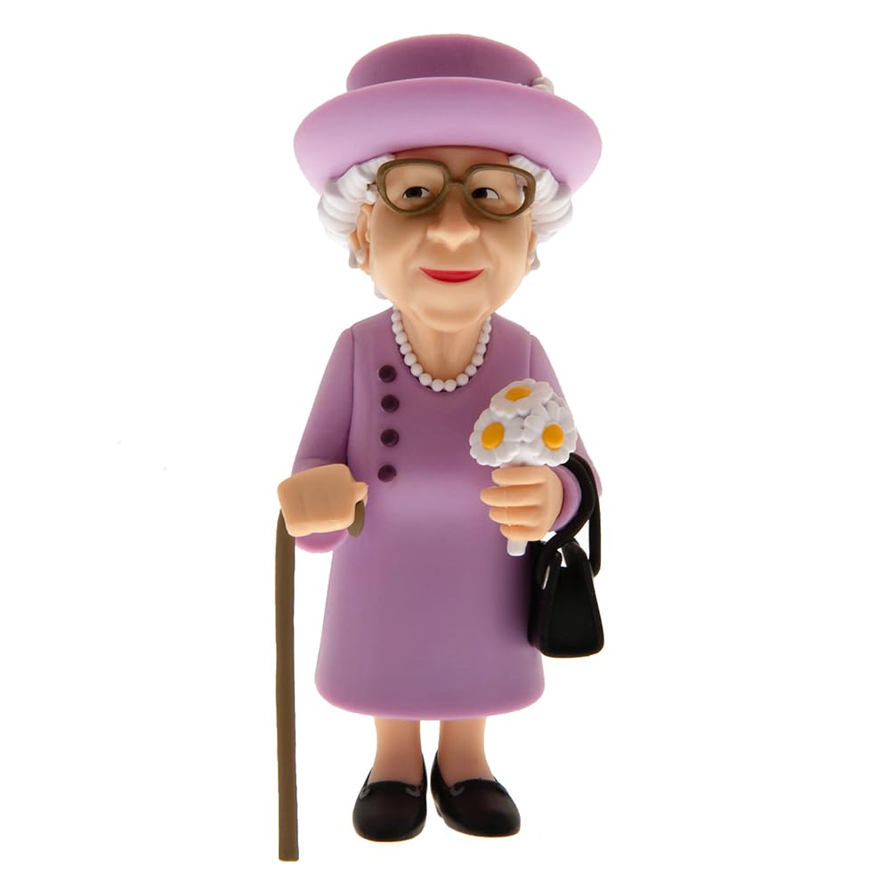 MINIX Bandai Queen Elizabeth II Model | Collectable Queen Elizabeth II Memorial Figure | Bandai Collectable Toys Range | Collect Famous Figures From The Royal Family | Royal Merchandise