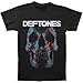 Deftones Men's Minerva Rose Skull T-shirt Small Black