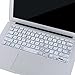 MOSISO Silicone Keyboard Cover Compatible with MacBook Air 13 inch A1466 A1369 2010-2017&Compatible with MacBook Pro 13/15 (with/Without Retina Display, 2015 or Older Version), Gray Marble White Base