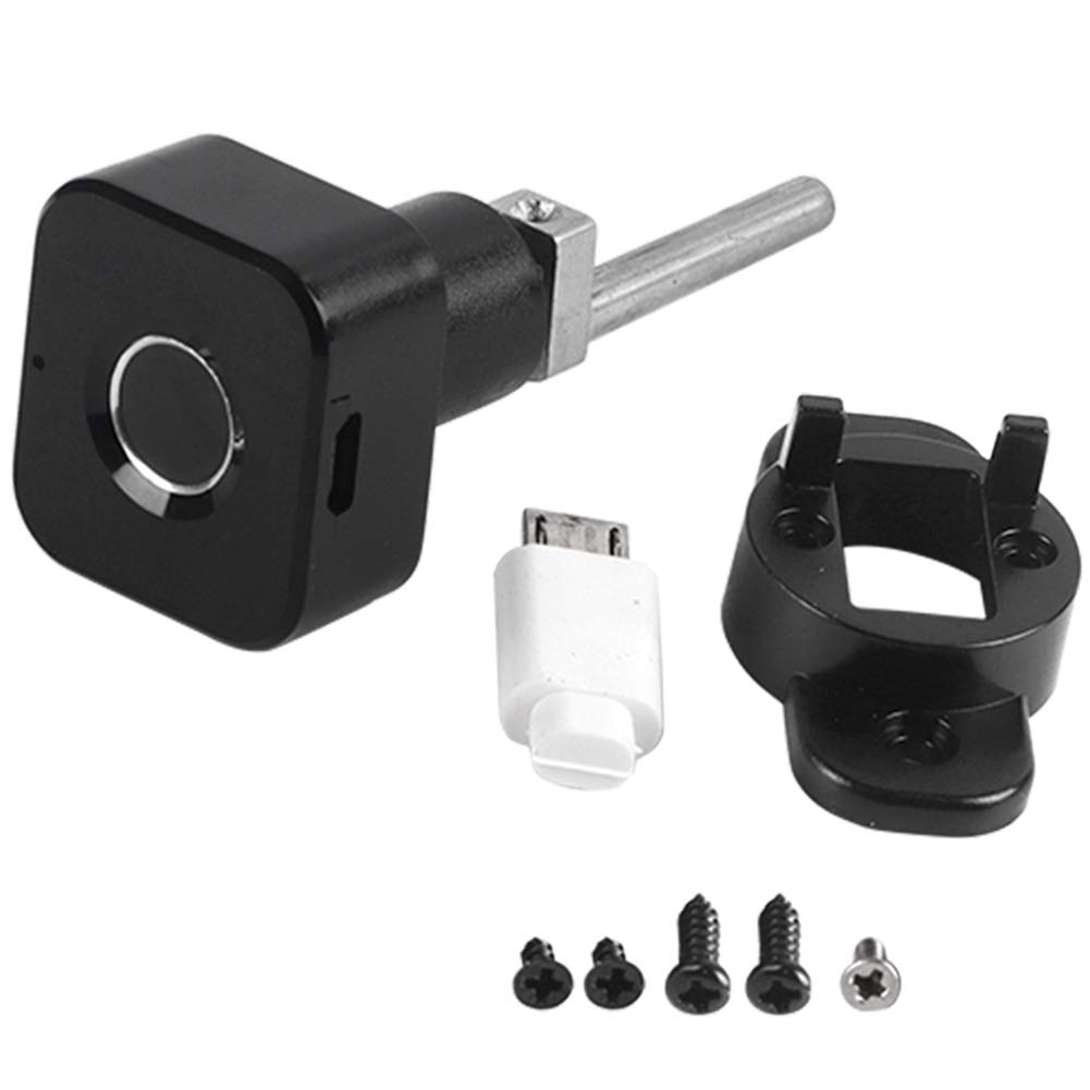 Photo 1 of GOTOTOP Fingerprint Lock, Electronic Smart Fingerprint Cabinet Drawer Lock USB Charging