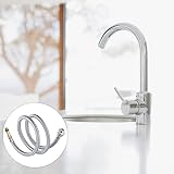 quiodok 2x Monobloc Tap Connector Stainless Flexible Water Hose 500mm 1/2" BSP view 4