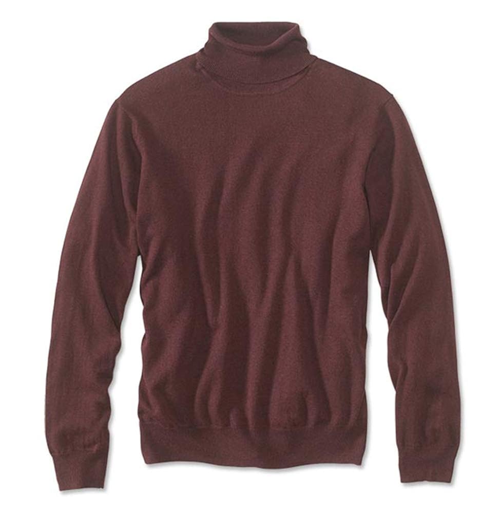 Orvis Cotton/Silk/Cashmere Turtleneck 