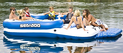 Sea-Doo-8-Person-Inflatable-Mega-Island-Lake-Float-w-4-Speaker-Music-System Sea-Doo-8-Person-Inflatable-Mega-Island-Lake-Float-w-4-Speaker-Music-System