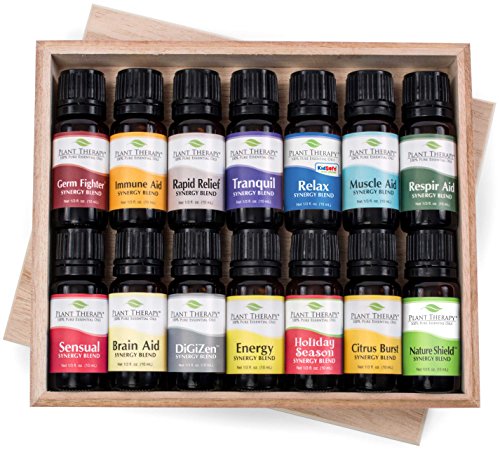 14 essential oil set (14 top synergies) includes 100% p…