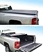 MaxMate Soft Tri-Fold Truck Bed Tonneau Cover for 2007-2013 Chevy Silverado/GMC Sierra 1500; 2007-2014 2500 HD 3500 HD | Fleetside 8' Bed