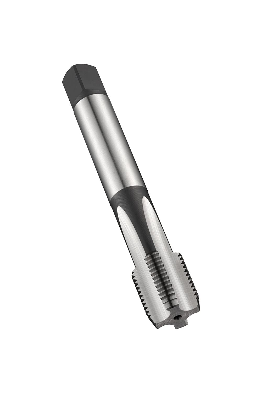 Dormer E2821.1/2 Series E282 HSS-E-PM Straight Flute Machine Tap BSP(G) with Bright Finish, DIN Standard, 1.1/2"-11 Thread, 47.80 mm Cutting Diameter, 190 mm Length