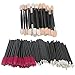 Amariver Disposable Makeup Brushes Set, Disposable Mascara Eyelash Brushes, Eyeliner Brushes, Lip Brushes and Dual Sided Eyeshadow Makeup Brushes Applicator, 200 Pcs in Total, Each for 50 Pack