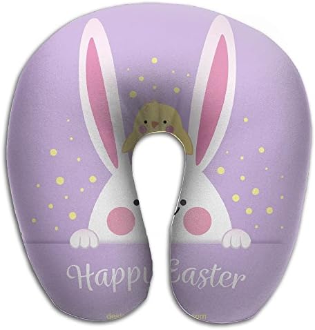 GDUTB17 U-shaped Memory Foam Chick And Bunny Neck Pillow Soft Travel Pillow Airplane Car Office Pillow For Adult And Kids
