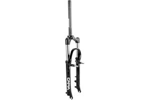 Rst Capa-T Suspension Fork - 26", 250mm-50mm, 25.4mm Steerer, Black