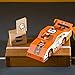 Stanley Jr Custom Orange Race Car - DIY Woodworking Model Kits for Kids - Easy to Assemble Race Car Building Set - Wood Race car Kit - Wooden Crafts - Paint & Decals Included