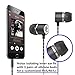 Earphones, CHSMONB Bass Stereo Earbuds Headphones,In Ear Headphones with Mic and 3.5mm Audio Portfor SmartPhones Laptop Tablets MP3 Players.