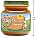 Earth's Best Organic Stage 2 Baby Food, Carrots, 4 oz. Jars (Pack of 12)