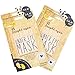 Oh K Bright Eyes Gold Dust 0.05 Oz Under Eye Mask Gel Pair Patches Pack of 4
