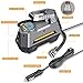 MOICO Portable Air Compressor Pump, 12V DC Digital Tire Inflator, Auto Air Pump for Car Tires,150 PSI Tire Pump with Led Light for Car,Bicycle,Motorcycle,Ball,Air Mattress and others