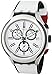 Swatch White Dial White Silicone Quartz Chronograph Men's Watch YYS4005