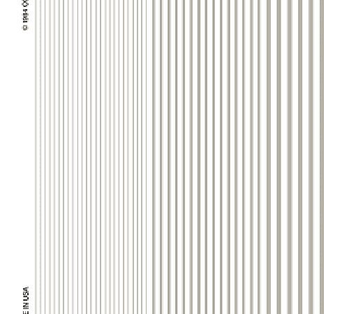 Stripes white Dry Transfer Decals Woodland Scenics