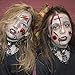 Wound Tattoos Halloween Tattoo Scar for Wounds Tattoos Fake 3D Zombie Halloween Makeup Kit Temporary Tattoos Wounds(5 Pieces)