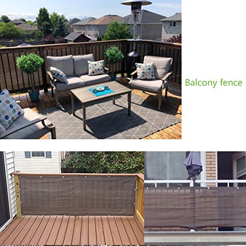 L-DREAM Sonnenschutz Sonnensegel Braun丨rechteckig Sonnensegel丨Garten Sonnensegel丨95% UV-Schutz Und Beschattung Für Terrassenüberdachung丨ideale Sichtschutz 丨Sonnenschutz Windschutz Segel – Bild 6