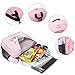 mommore Cute Unicorn Kids Backpack with Insulated Lunch Bag for Boys/Girls, Pink