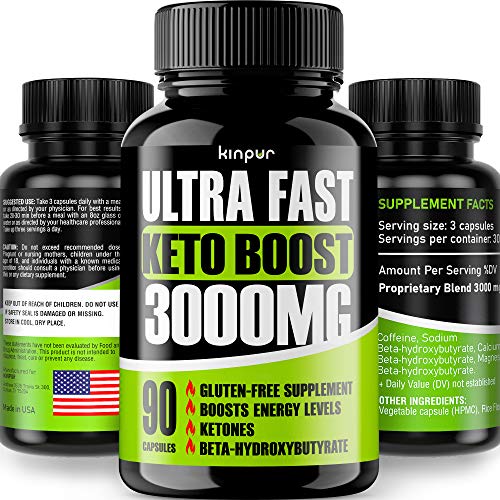 Keto Boost 5X Potent Diet Pills Best Keto Burner for Men & Women that Works Fast Thermogenic