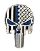 Punisher Blue Eyes Thin Blue Line Morale Patch Police Law Enforcement