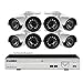 Lorex 8 Channel Security Dvr System 2tb Hard Drive and 8 1080p Cameras