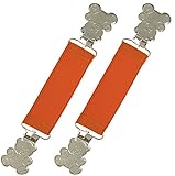 Extra Strong Elastic Teddy Bear Glove and Mitten Clips By Zelda Matilda - Premium Quality - Bright Colors and Super Tight Grip! Best Winter Accessory - 90 Day Warranty!