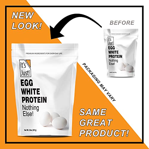 It's Just! Egg White Protein Powder, Dried Egg Whites Protein