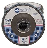 4.5" x 7/8" Premium Zirconia Flap Disc Grinding Wheel 60 Grit Type 29-10 Pack