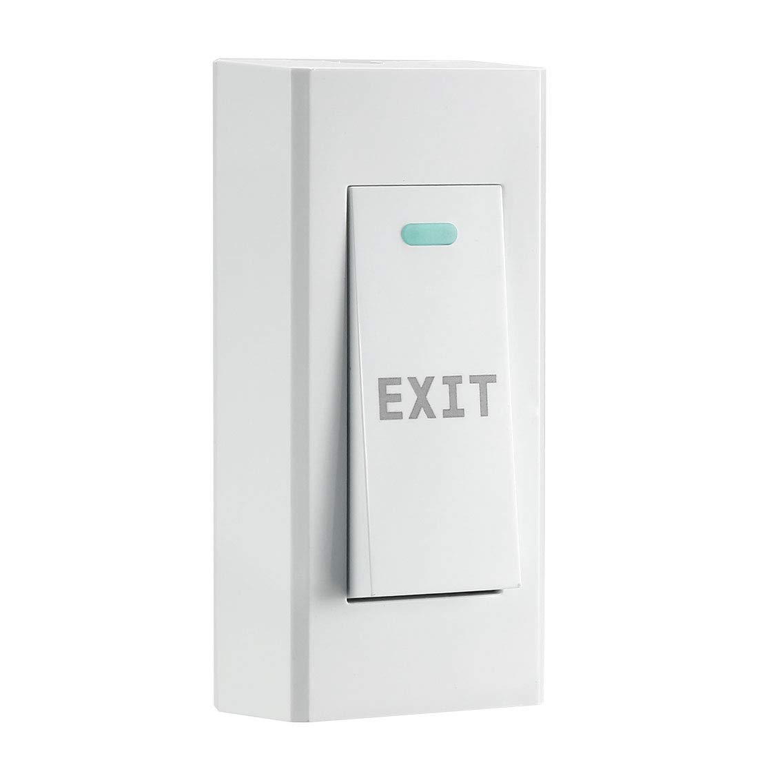 sourcing map Door Release Button Push to Exit Resettable NC/NO/COM Switch for Access Control 89mmx40mm Panel 250V 10A