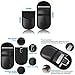 TICONN Faraday Box + Bag Bundle, Car Key Fob Protector, Signal Blocker for Keyless Fob, RFID Signal Blocking Pouch Cage