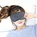 Wobe 30 pcs Colorful Eye Mask Cover, Sleep Mask with Nose Pad and Elastic Straps Comfortable Lightweight Blindfold Eyeshade Eyepatch for Kids Women Men for Travel Sleep or Party Supplies Game 15 Color
