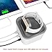 Oittm [Nightstand Mode] Charging Stand for Apple Watch Series 2/Series 1/Nike+, 4-Port USB 3.0 Hub Charging Dock Station Cable Management for iPhone 7/7 Plus/SE, iPad, Samsung (White)