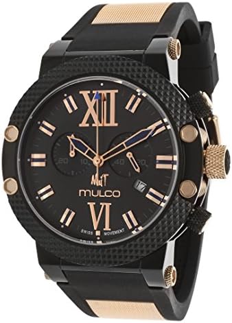 Nuit Black Dial Black Rubber Unisex Watch MW311010024
