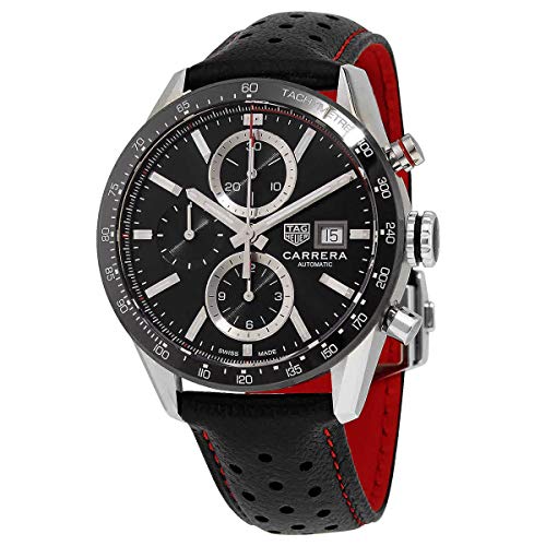 TAG Heuer Men's Carrera 41mm Automatic Chronograph CBM2110.FC6454