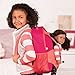 OG dolls Our Generation Hop on Doll Carrier - Pink and Orange