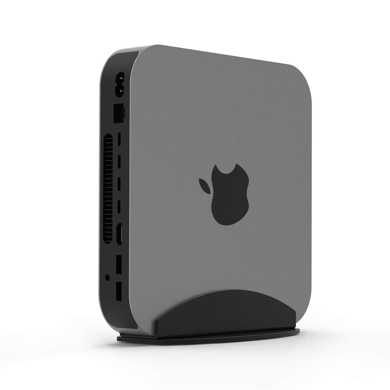Photo 1 of Bylitco Desktop Stand for Mac Mini 2010-2023,M1/M2,Vertical Holder,Perfect for Desk Organization and Heat Dissipation?Soft Cushioned Protection, Space-Saving Design- Black
